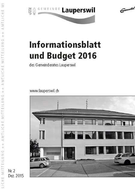 Informationsblatt Dezember 2015