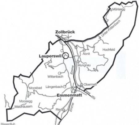 Dorfplan Lauperswil