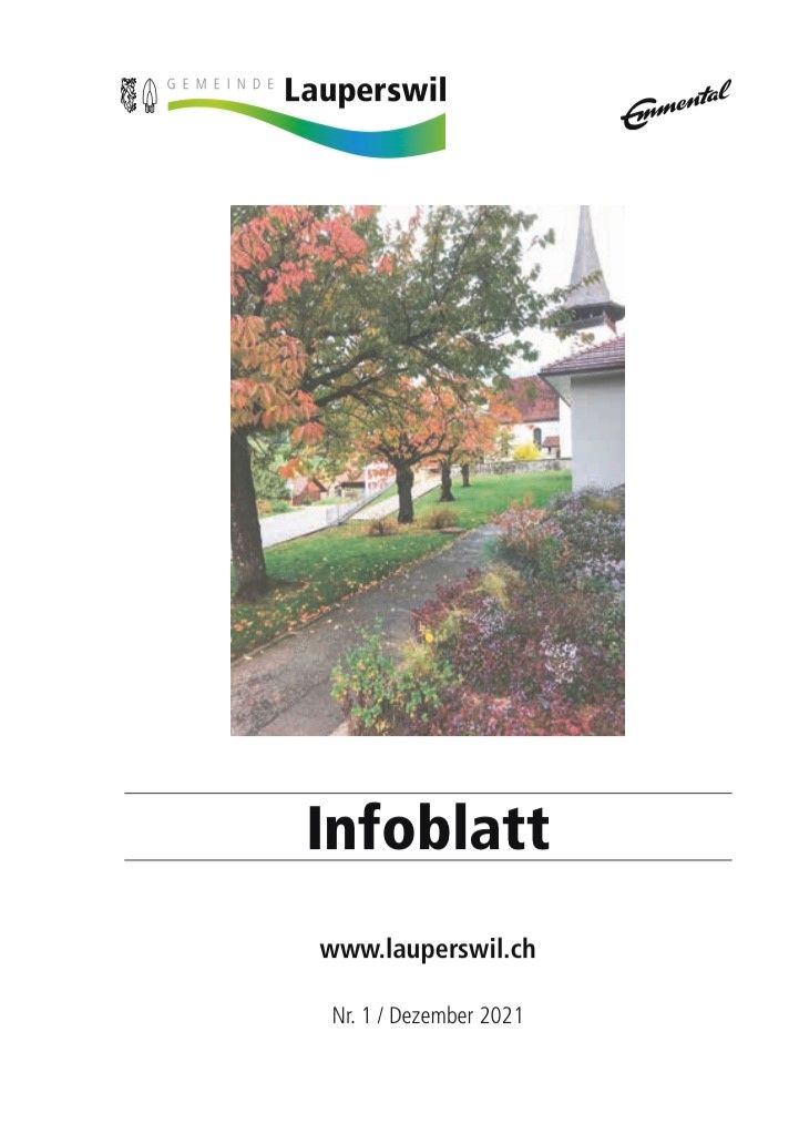 Informationsblatt Dezember 2021