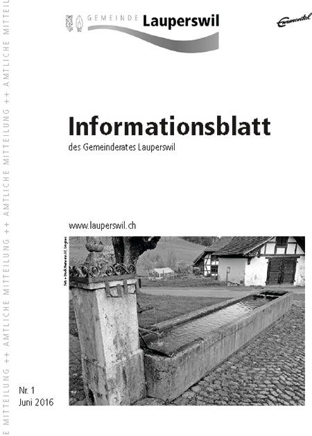 Informationsblatt Juni 2016