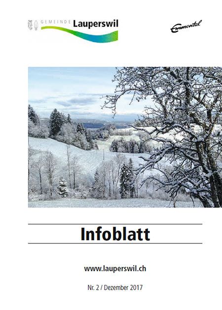 Informationsblatt Dezember 2017