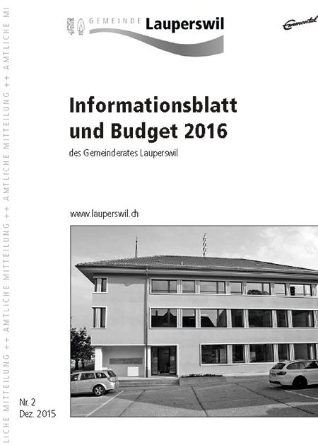 Informationsblatt Dezember 2015